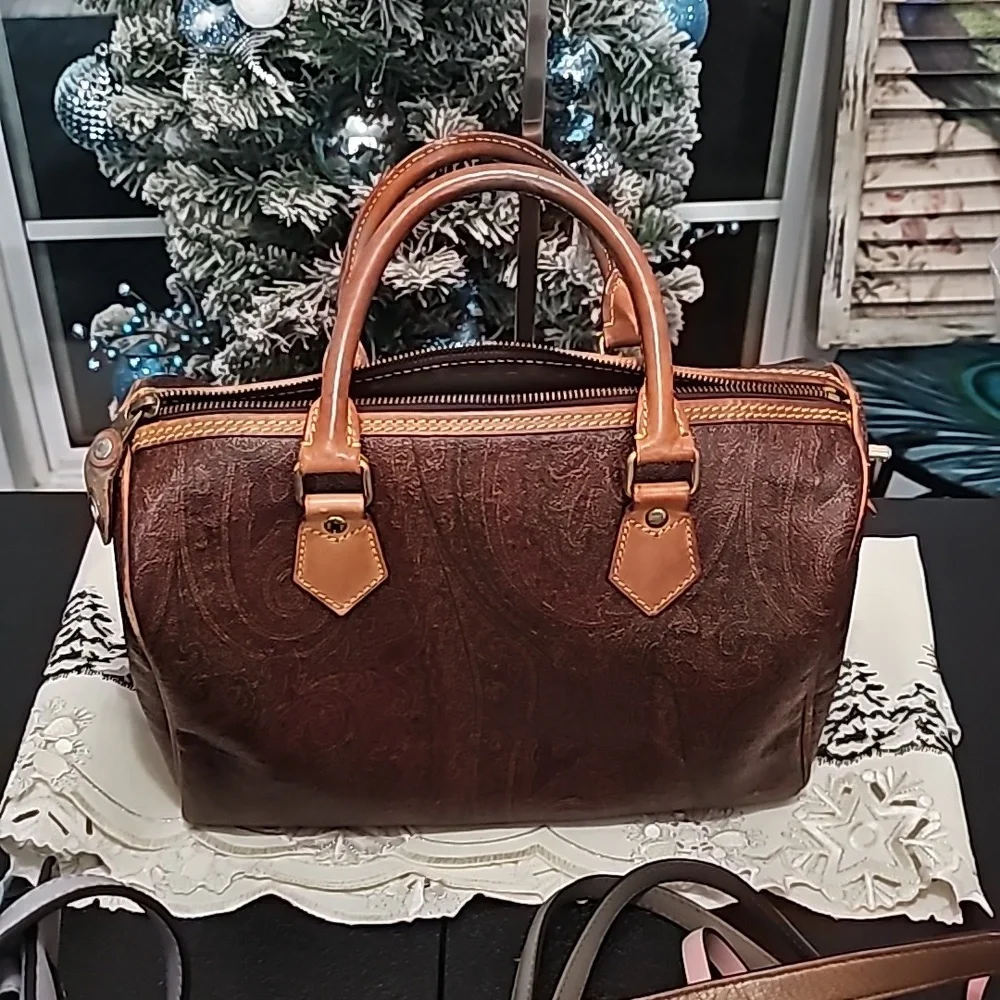 Etro Boston paisley pattern brown - Picture 3 of 10